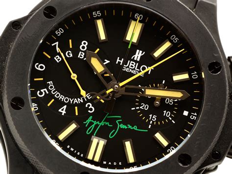 hublot aurton senna|Ayrton Senna watches.